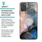 Marble Ink Abstract Glass Case for Poco M3