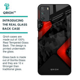 Modern Camo Abstract Glass Case for Poco M3