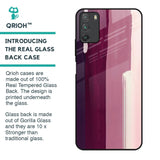 Brush Stroke Art Glass Case for Poco M3