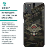 Army Warrior Glass Case for Poco M3