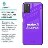 Make it Happen Glass Case for Poco M3