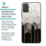 Tricolor Pattern Glass Case for Poco M3