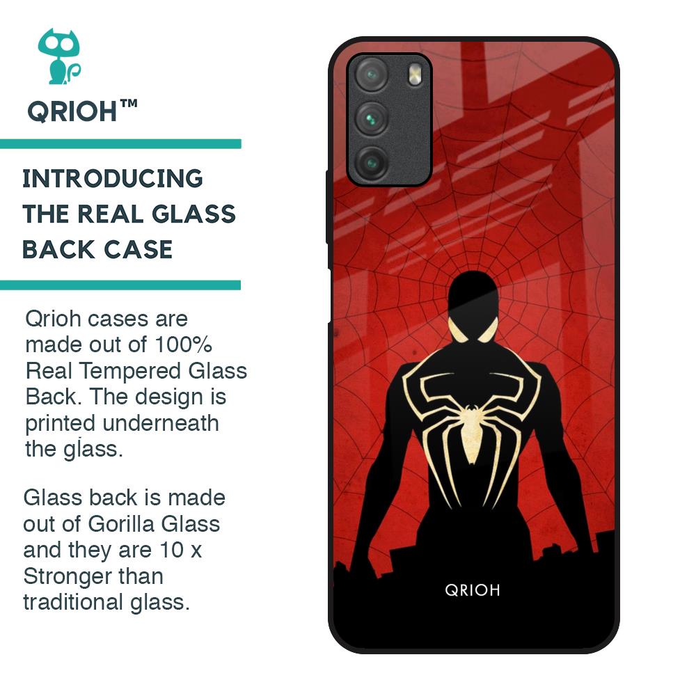 Mighty Superhero Glass Case For Poco M3