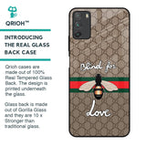 Blind For Love Glass Case for Poco M3
