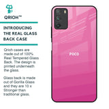 Pink Ribbon Caddy Glass Case for Poco M3