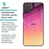 Geometric Pink Diamond Glass Case for Poco M3