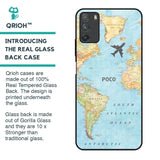 Fly Around The World Glass Case for Poco M3