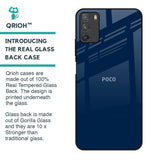 Royal Navy Glass Case for Poco M3