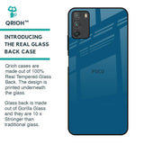 Cobalt Blue Glass Case for Poco M3