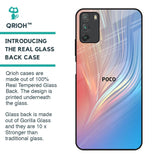 Mystic Aurora Glass Case for Poco M3