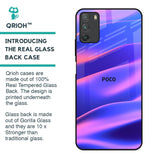 Colorful Dunes Glass Case for Poco M3