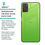 Paradise Green Glass Case For Poco M3