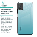 Arctic Blue Glass Case For Poco M3