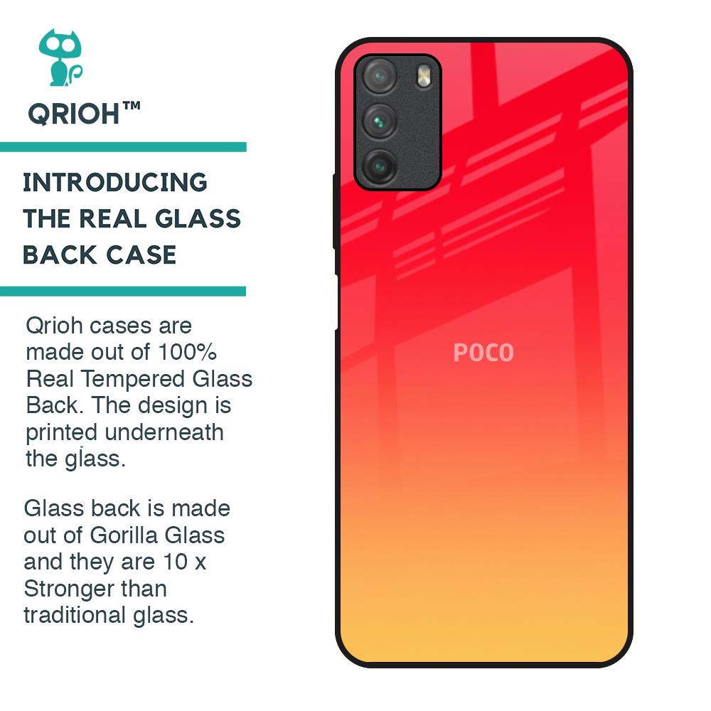 Sunbathed Glass case for Poco M3