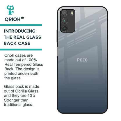Dynamic Black Range Glass Case for Poco M3