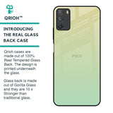 Mint Green Gradient Glass Case for Poco M3