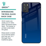 Very Blue Glass Case for Poco M3