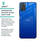 Egyptian Blue Glass Case for Poco M3