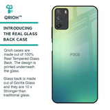 Dusty Green Glass Case for Poco M3