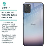 Light Sky Texture Glass Case for Poco M3