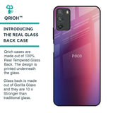 Multi Shaded Gradient Glass Case for Poco M3