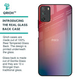 Dusty Multi Gradient Glass Case for Poco M3