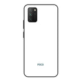 Arctic White Poco M3 Glass Cases & Covers Online