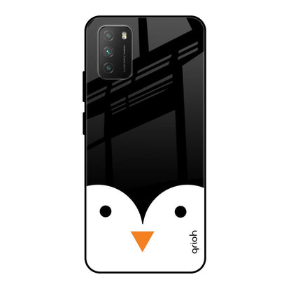 Cute Penguin Poco M3 Glass Cases & Covers Online