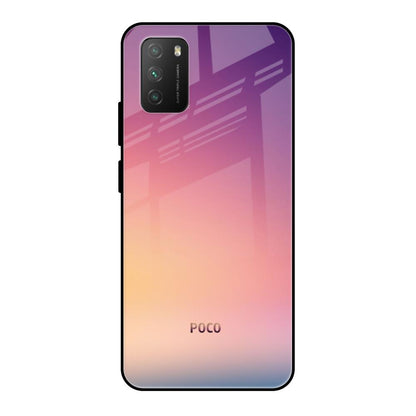 Lavender Purple Poco M3 Glass Cases & Covers Online