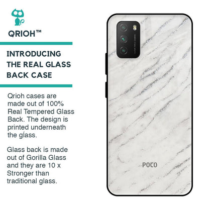 Polar Frost Glass Case for Poco M3