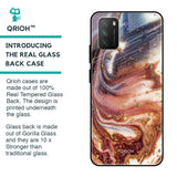 Exceptional Texture Glass Case for Poco M3