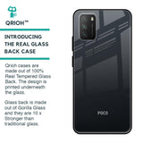 Stone Grey Glass Case For Poco M3