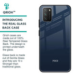 Overshadow Blue Glass Case For Poco M3