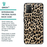 Leopard Seamless Glass Case For Poco M3