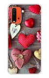Valentine Hearts Redmi 9 Power Back Cover