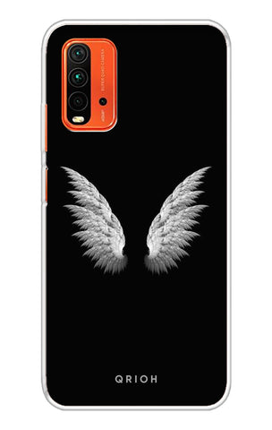 White Angel Wings Redmi 9 Power Back Cover