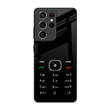 Classic Keypad Pattern Samsung Galaxy S21 Ultra Glass Back Cover Online