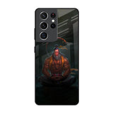 Lord Hanuman Animated Samsung Galaxy S21 Ultra Glass Back Cover Online
