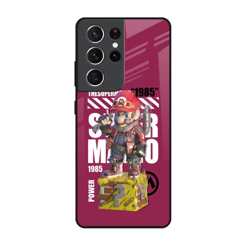 Gangster Hero Samsung Galaxy S21 Ultra Glass Back Cover Online