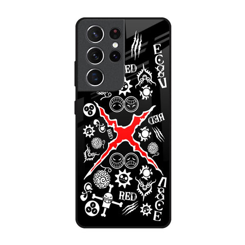 Red Zone Samsung Galaxy S21 Ultra Glass Back Cover Online