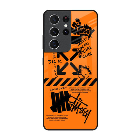 Anti Social Club Samsung Galaxy S21 Ultra Glass Back Cover Online