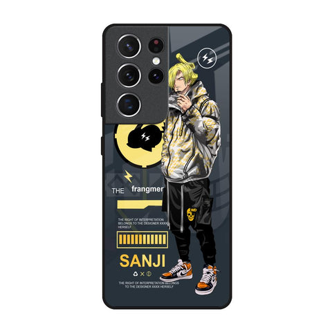 Cool Sanji Samsung Galaxy S21 Ultra Glass Back Cover Online
