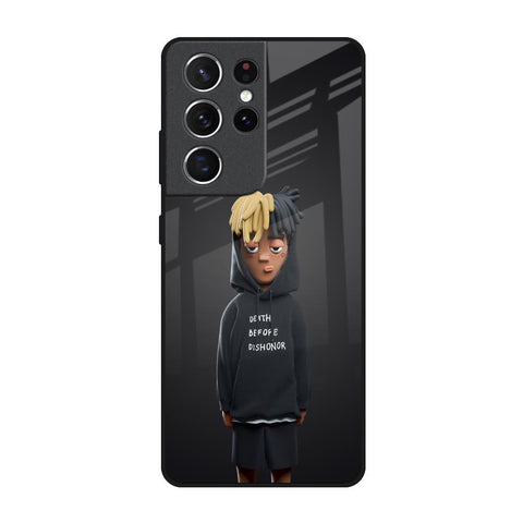 Dishonor Samsung Galaxy S21 Ultra Glass Back Cover Online