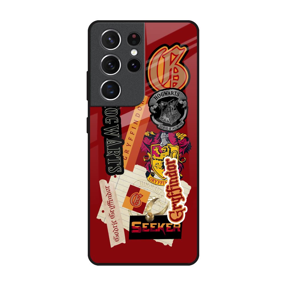 Gryffindor Samsung Galaxy S21 Ultra Glass Back Cover Online