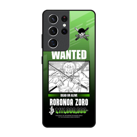 Zoro Wanted Samsung Galaxy S21 Ultra Glass Back Cover Online