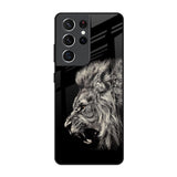 Brave Lion Samsung Galaxy S21 Ultra Glass Back Cover Online