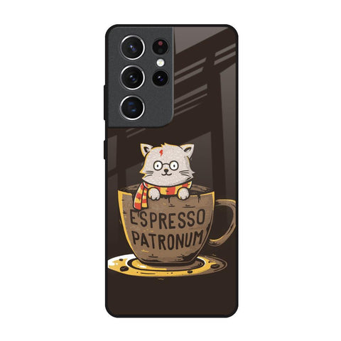 Tea With Kitty Samsung Galaxy S21 Ultra Glass Back Cover Online