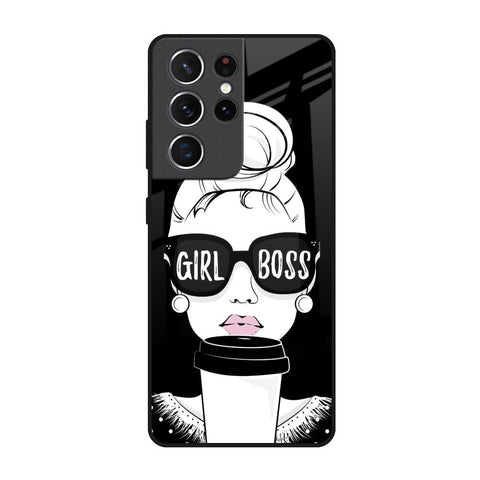 Girl Boss Samsung Galaxy S21 Ultra Glass Back Cover Online