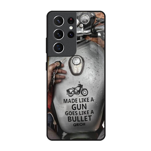 Royal Bike Samsung Galaxy S21 Ultra Glass Back Cover Online