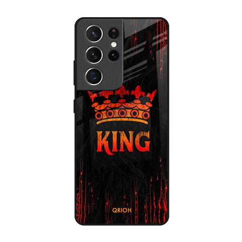 Royal King Samsung Galaxy S21 Ultra Glass Back Cover Online